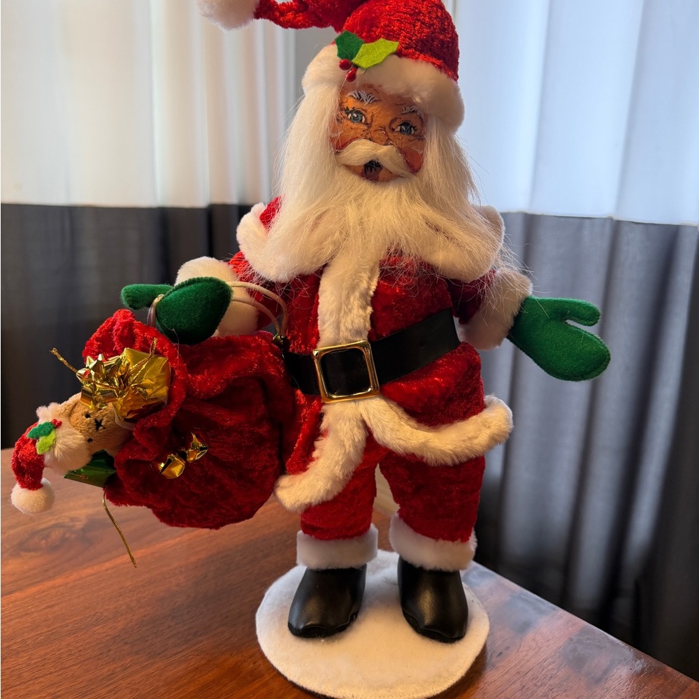 Annalee vintage Santa with sack large - Picture 6 of 9